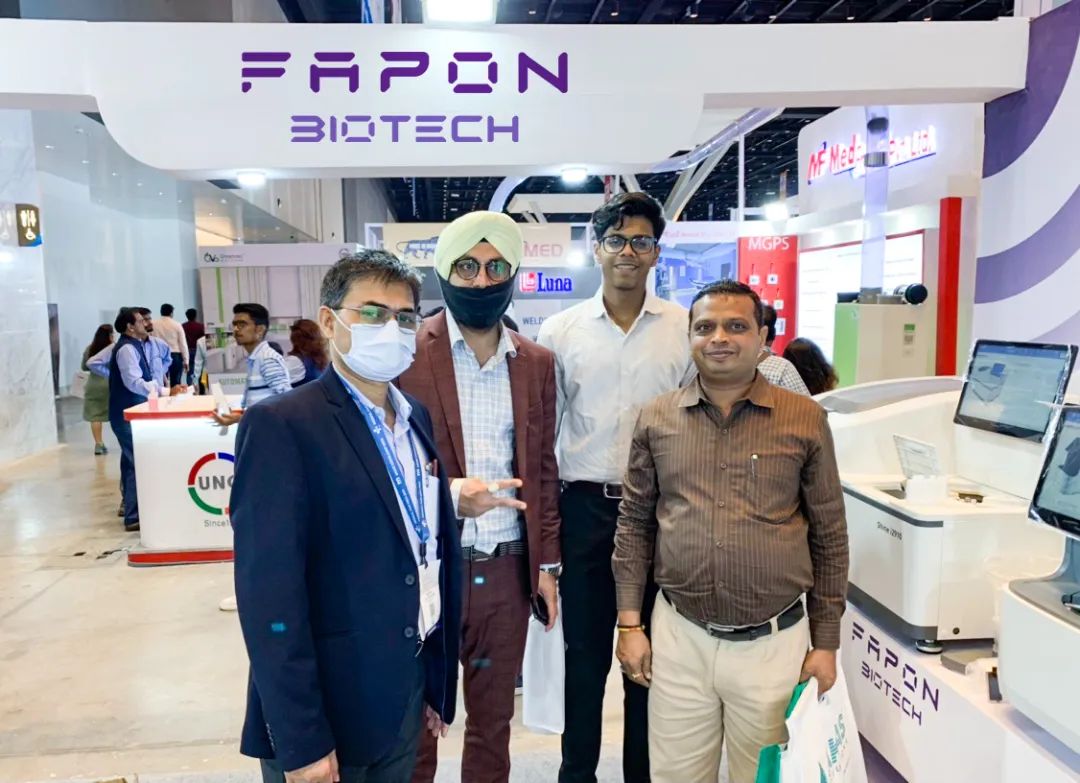 After 15 years of deep cultivation, Fapon Biotech Inc has won more than half of the Indian market!