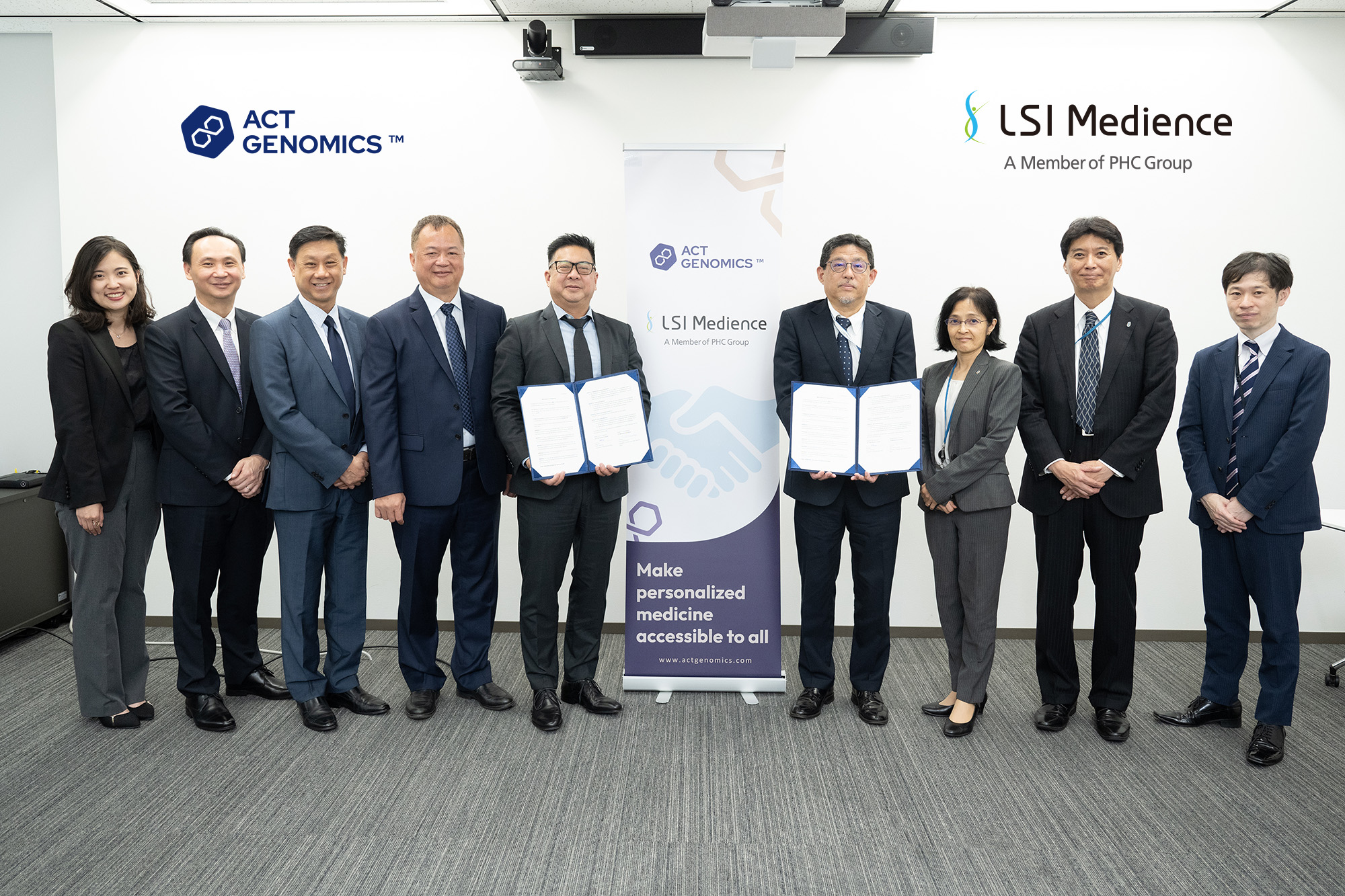 ACT Genomics, LSI Medience Collaborate on Personalized Medicine Services in Japan