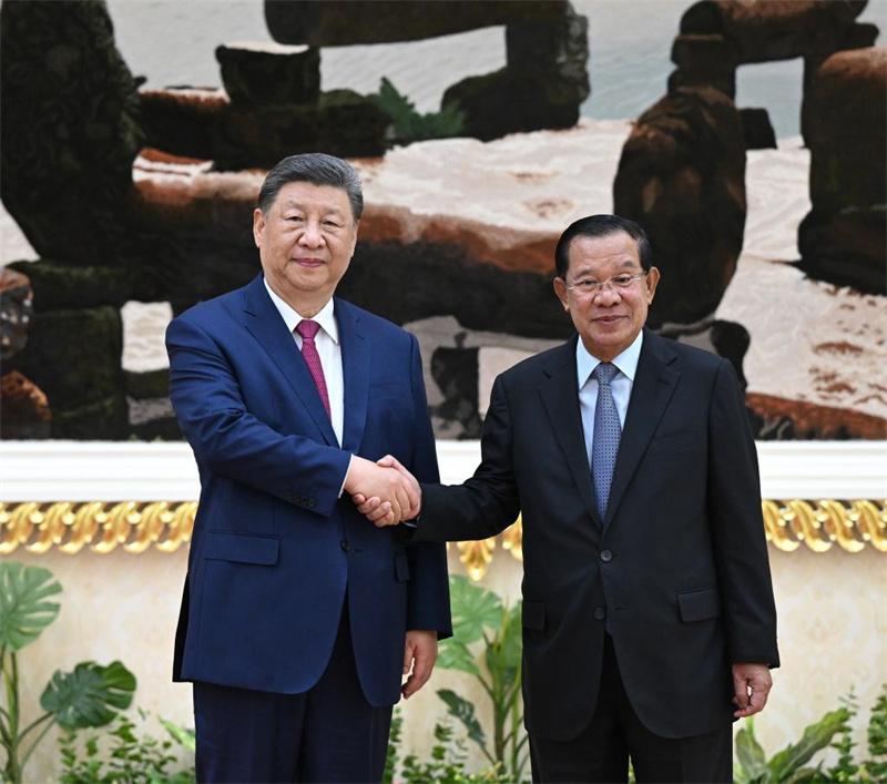Building China-Cambodia community with shared future a choice of history, the people: Xi